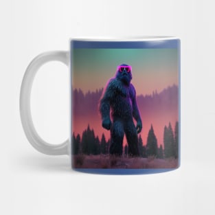 Dope Sasquatch in Nature Mug